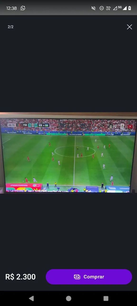 Vendo TV 65 polegadas LG smart 4K com Alexa - Foto 2