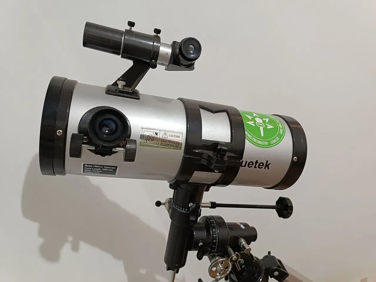 Telescópio Refrator Uetek 1000114 Astronômico com Tripé - Estelar - Foto 3