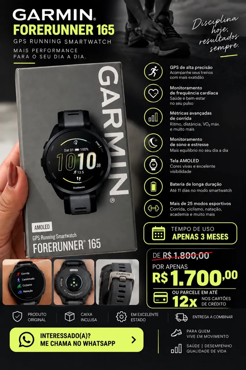 Relógio Garmin 