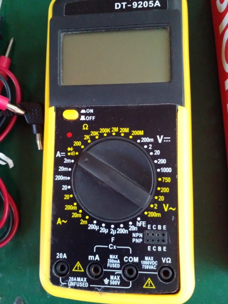 Multímetro digital DT-9205A - Foto 3