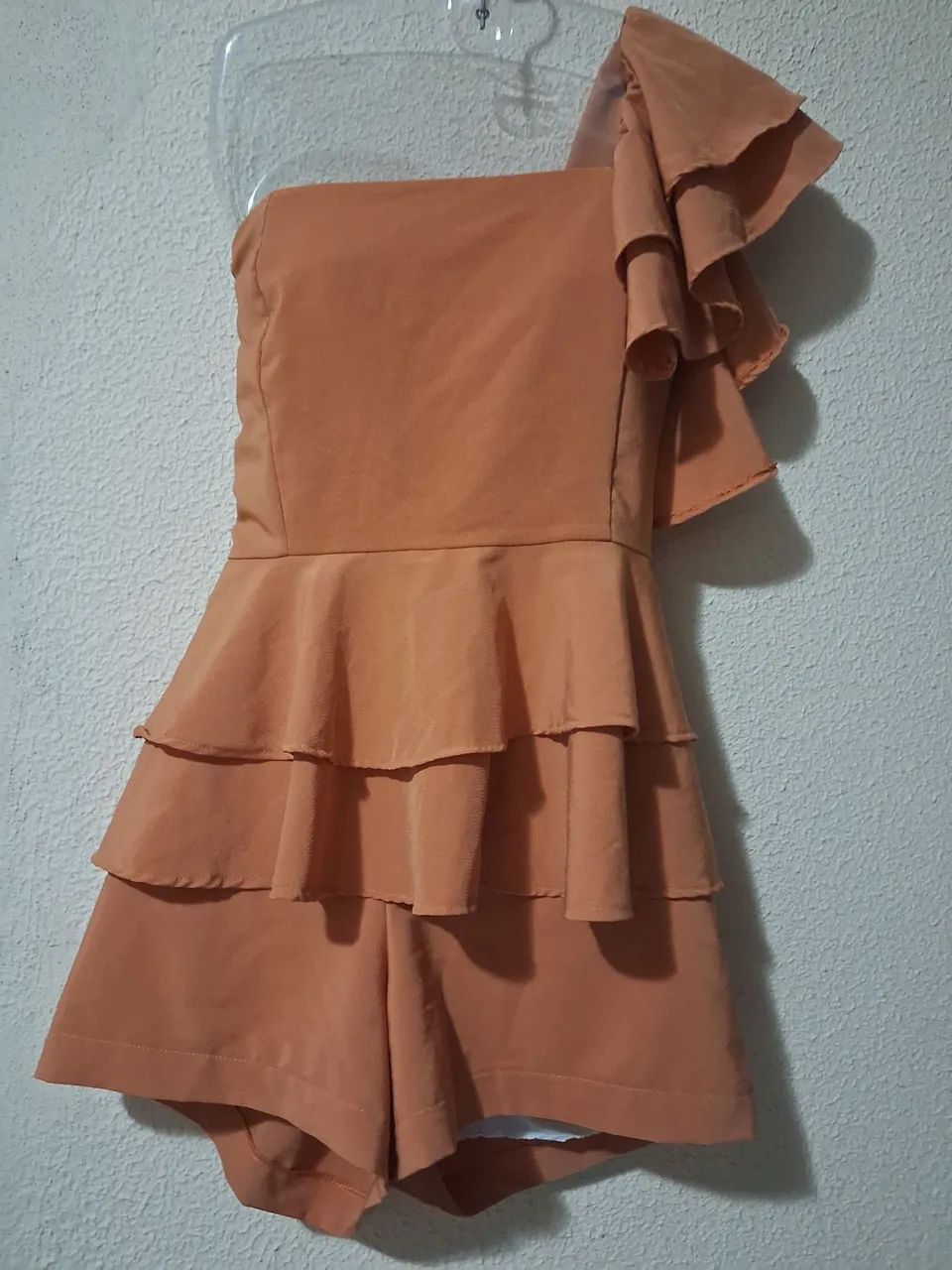 Conjunto short croped ombro só n°40