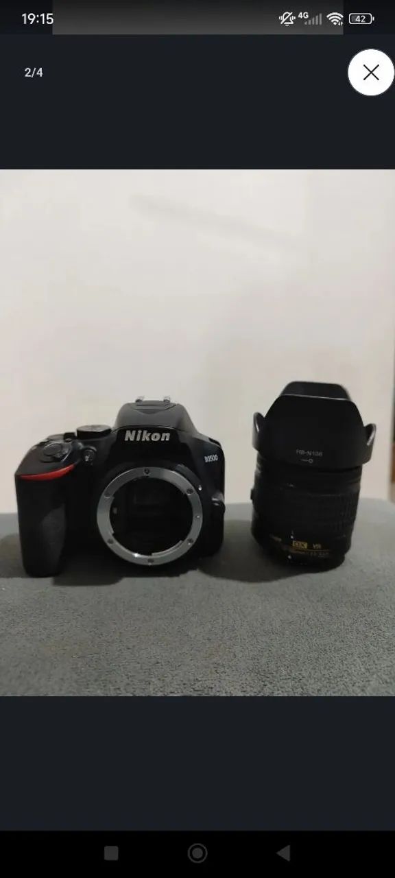 Câmera Nikon D3500. - Foto 2