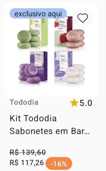 Cosméticos Natura Abelha Rainha e Avon - Foto 5