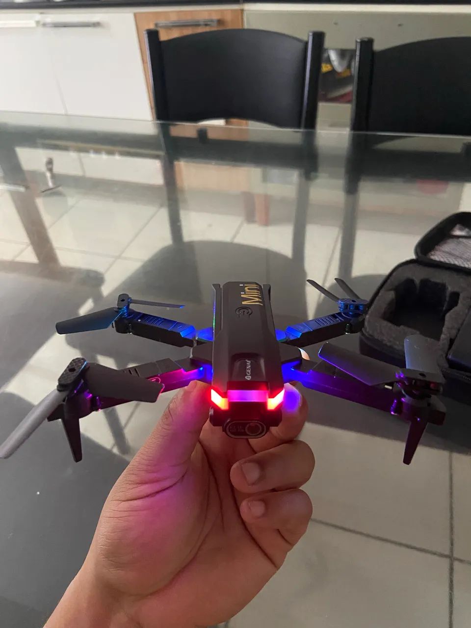 Drone XT8 Dobrável com Câmera Dupla | 2 Baterias | Completo - Foto 3