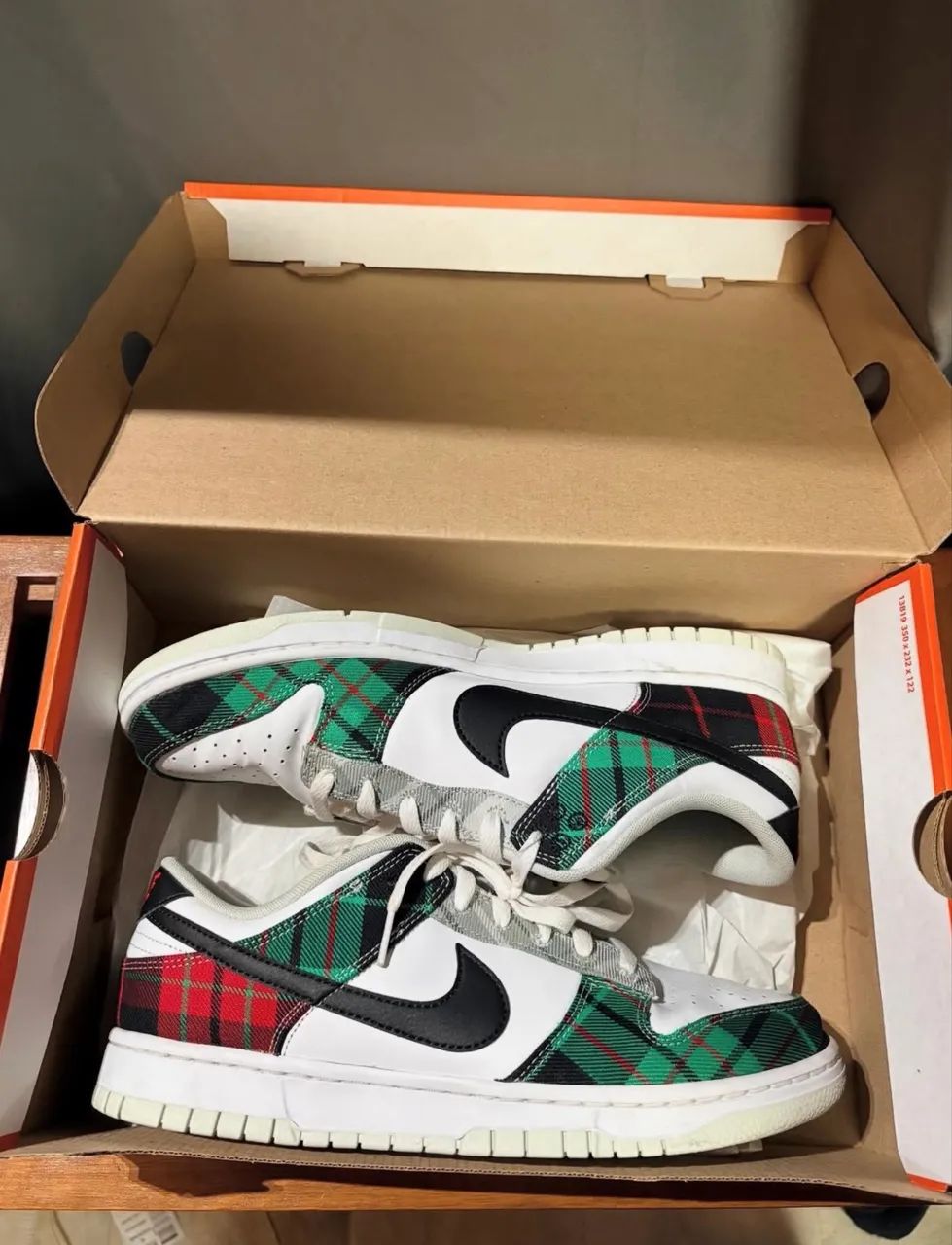 Nike Dunk Low Tartan Plaid