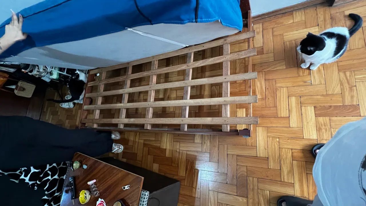 estrado cama de solteiro  - Foto 2