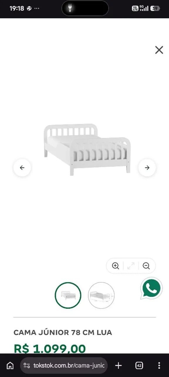 CAMA JÚNIOR 78 CM LUA