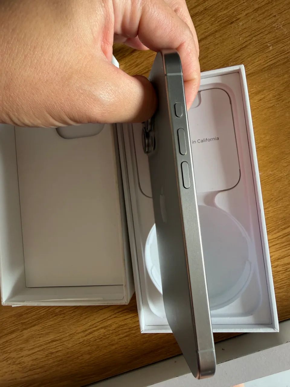 iPhone 15 PRO Natural Titanium - Foto 5