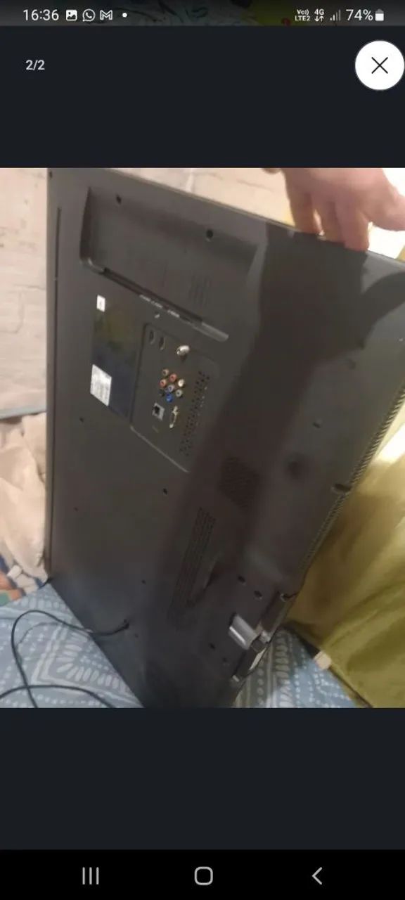 TV Philips 40 Pol C/defeito  - Foto 2