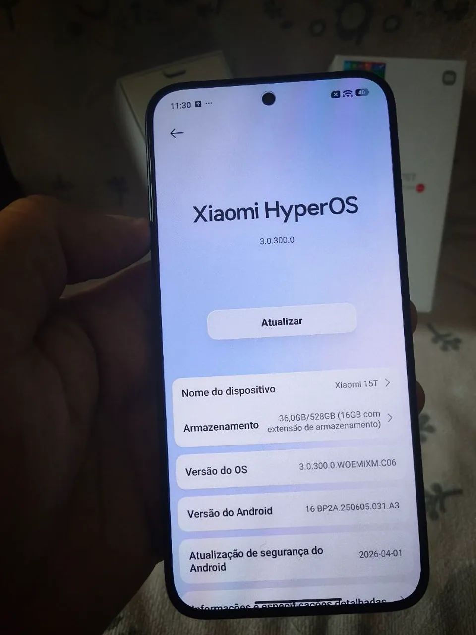 Xiaomi 15T. um mês de comprado com nota fiscal. - Foto 3