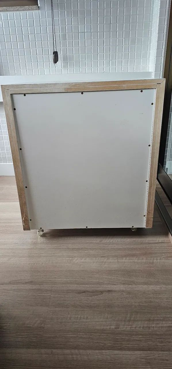 Gaveteiro 4 Gavetas 100% MDF (Corrediças Telescópicas) - Ótimo Estado - Foto 3