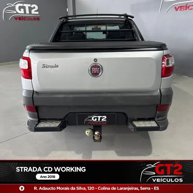 Fiat Strada Working Hard 1.4 Fire Flex 8V CD 2018 - Foto 4
