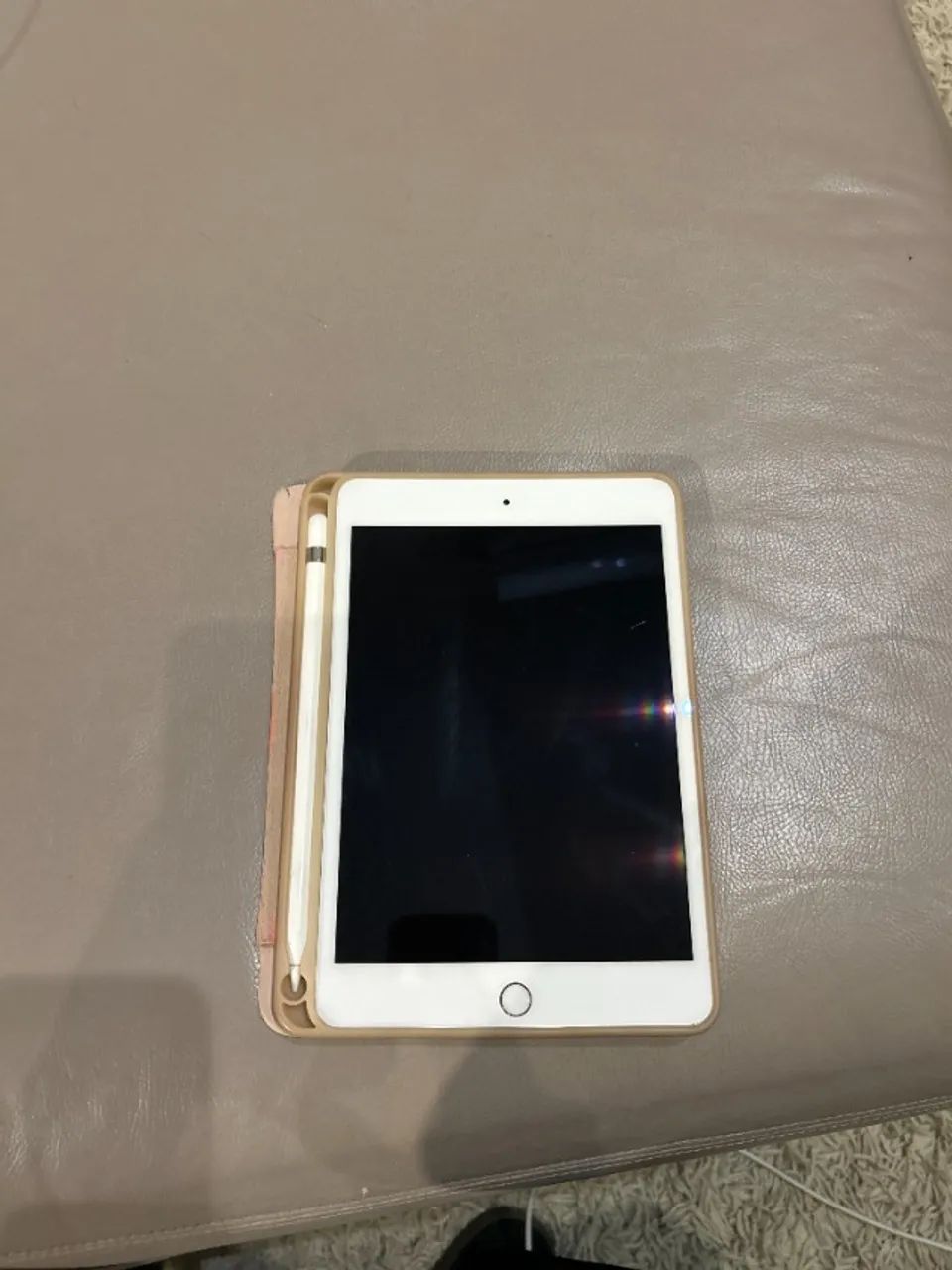 iPad Mini 5ª Geração 64GB Rosa + Apple Pencil 1ª Geração