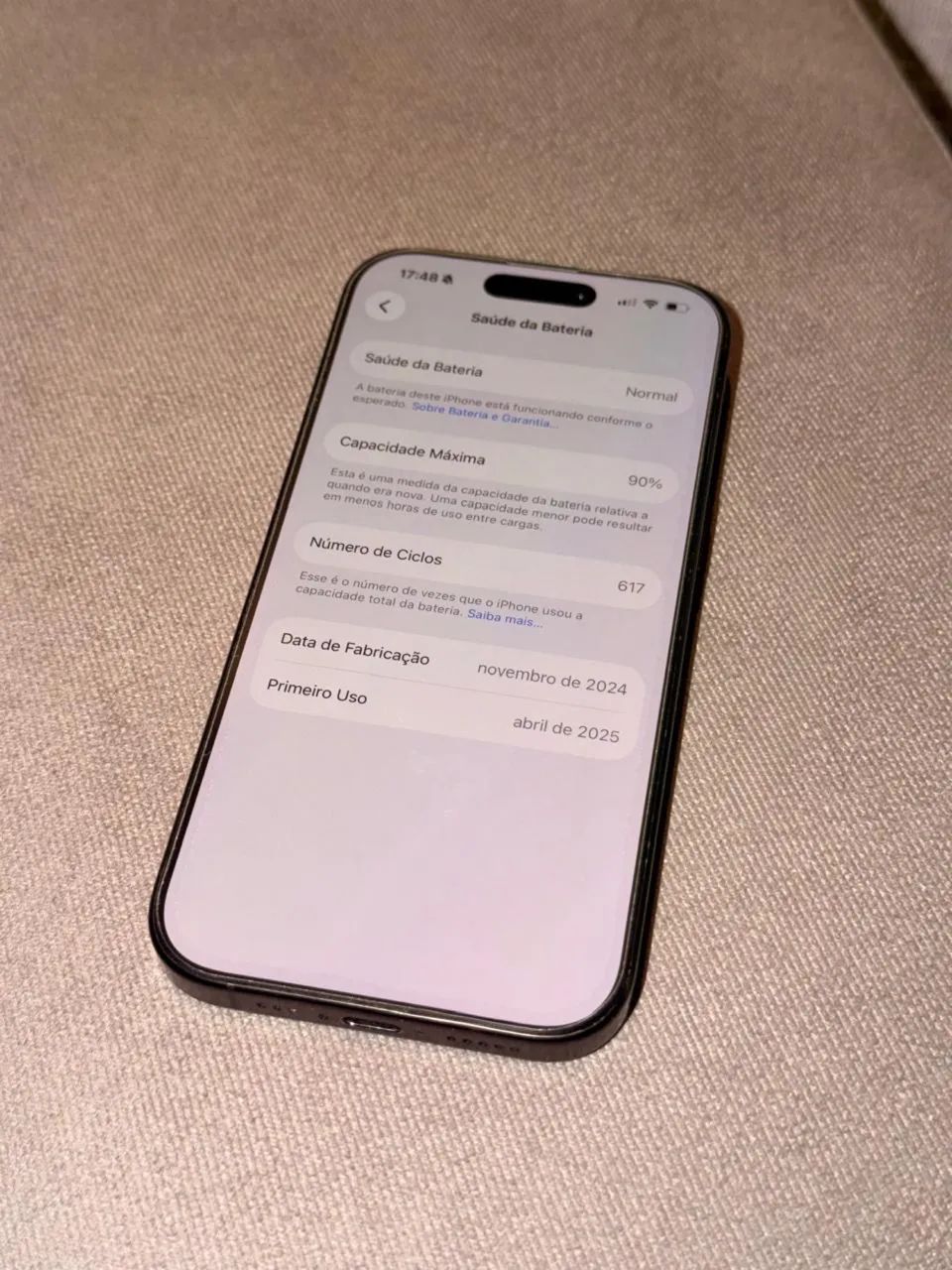 iPhone 16 Pro titânio 128gb  - Foto 2