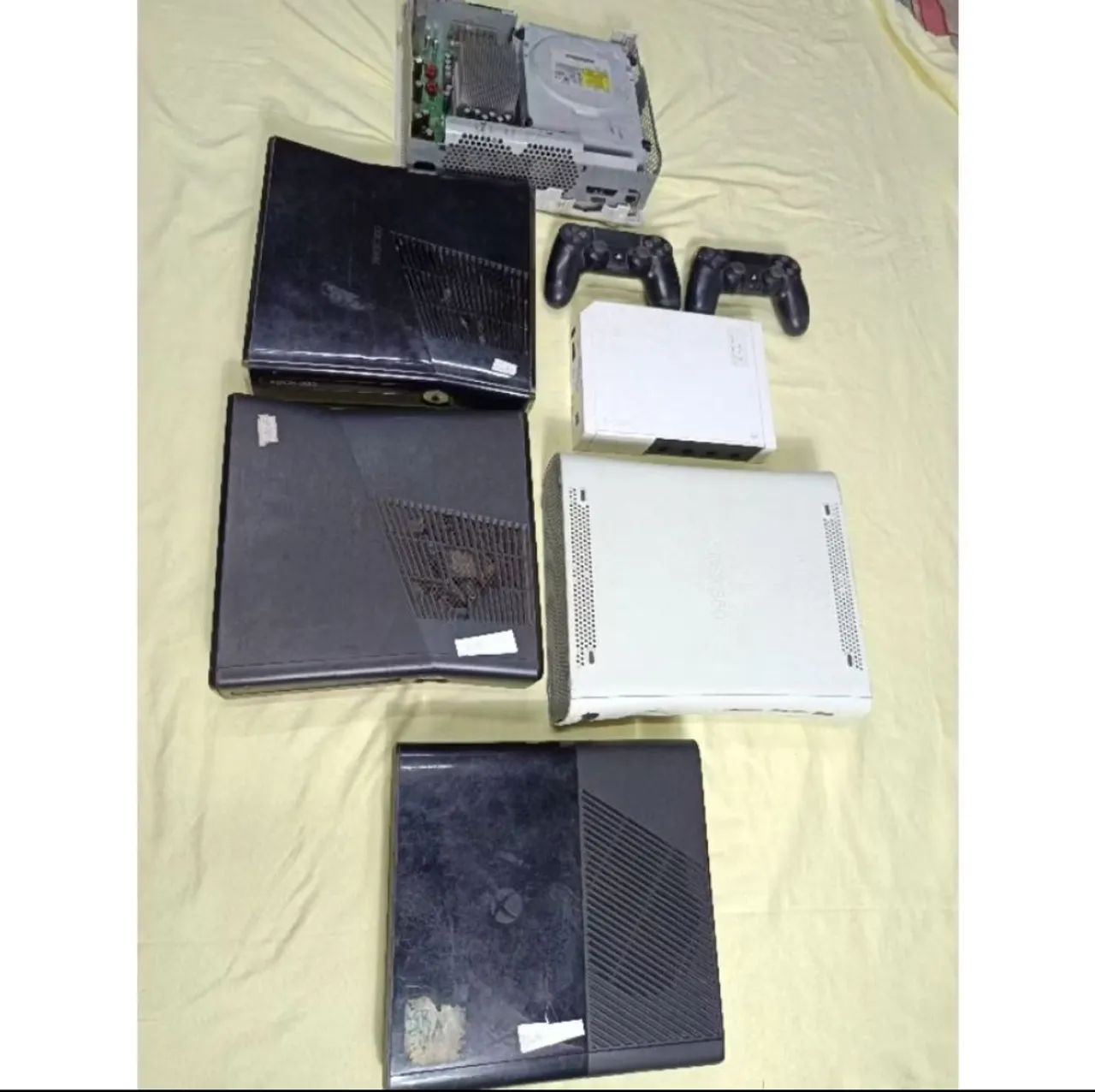 Lote de videogames para peças