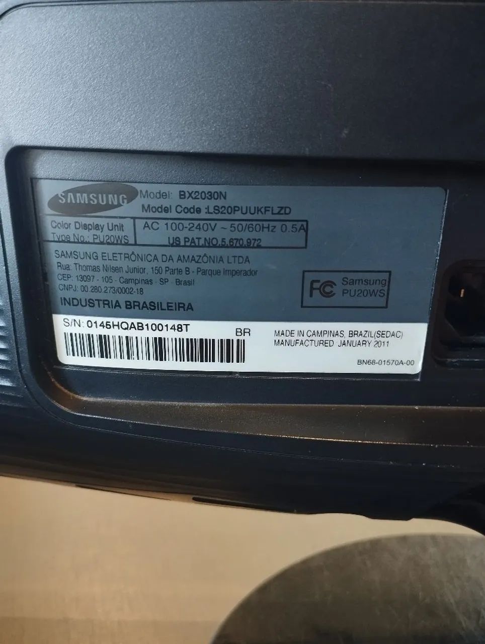 Monitor Samsung 20 polegadas 60hz - Foto 3