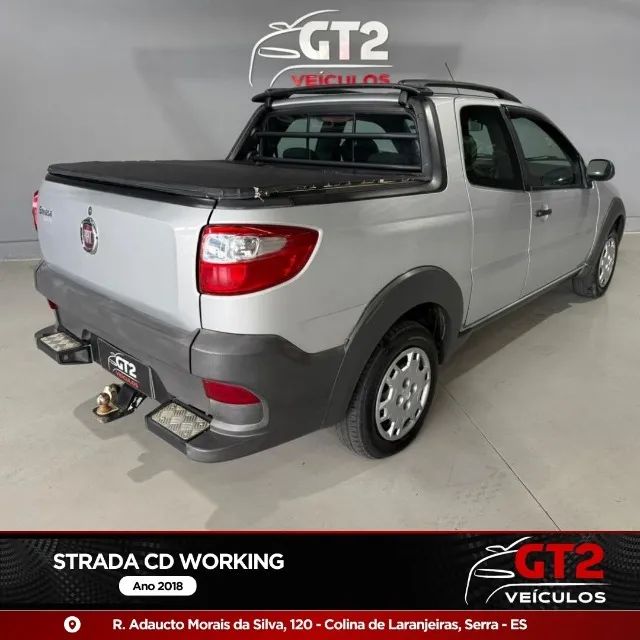 Fiat Strada Working Hard 1.4 Fire Flex 8V CD 2018 - Foto 5