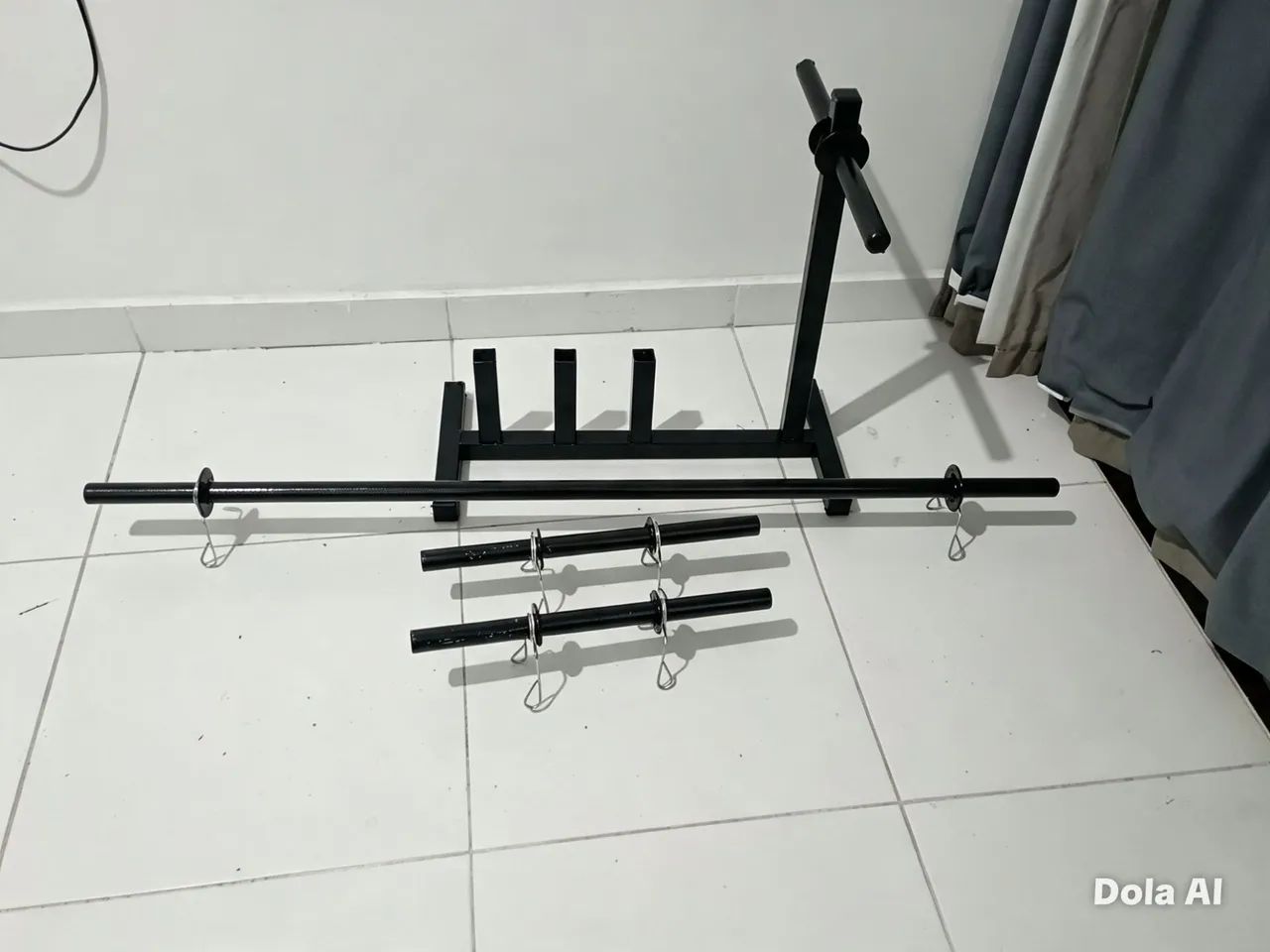 Kit de barras com suporte - Foto 5