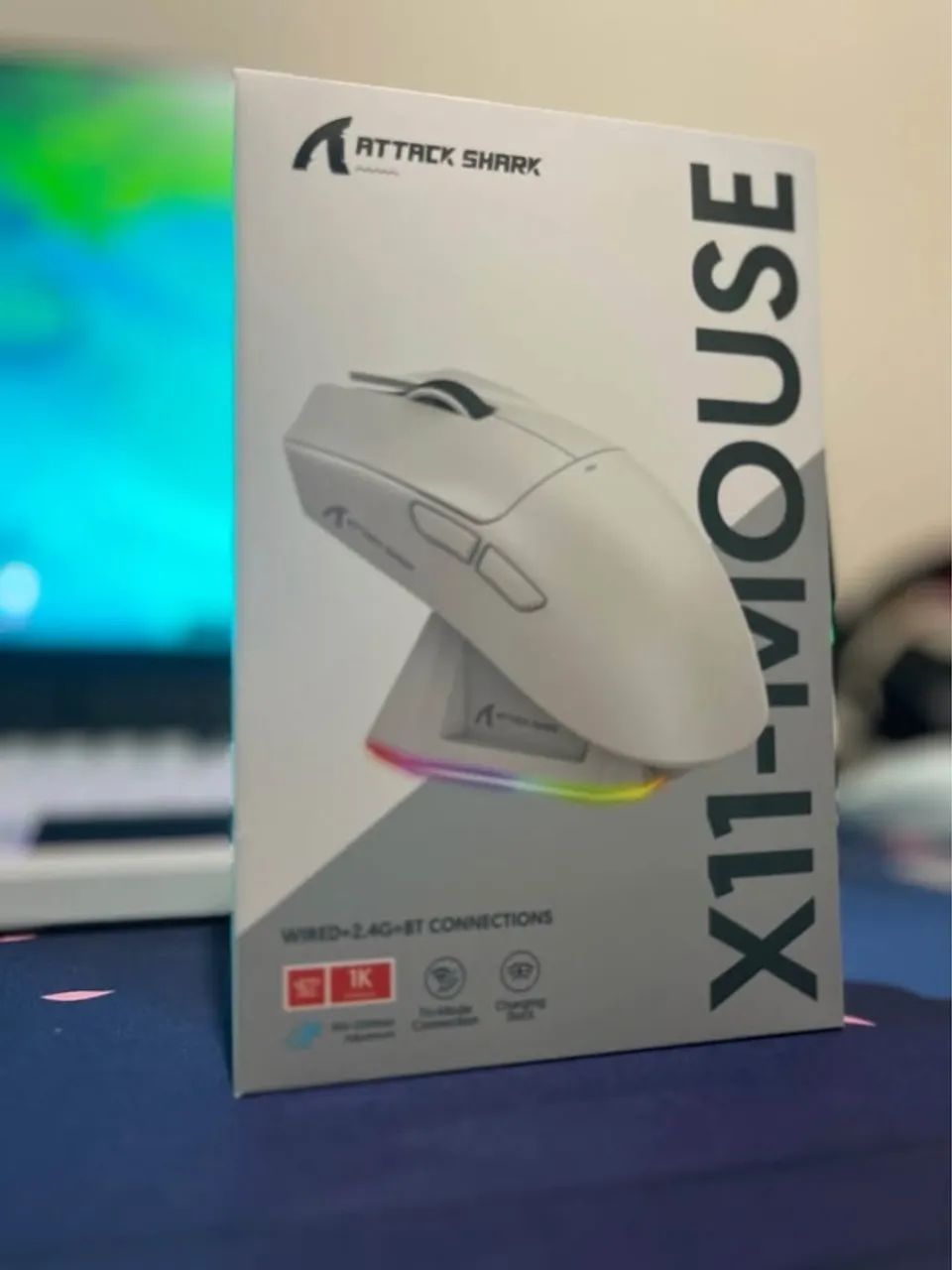Mouse Gamer Attack Shark X11 - Foto 3