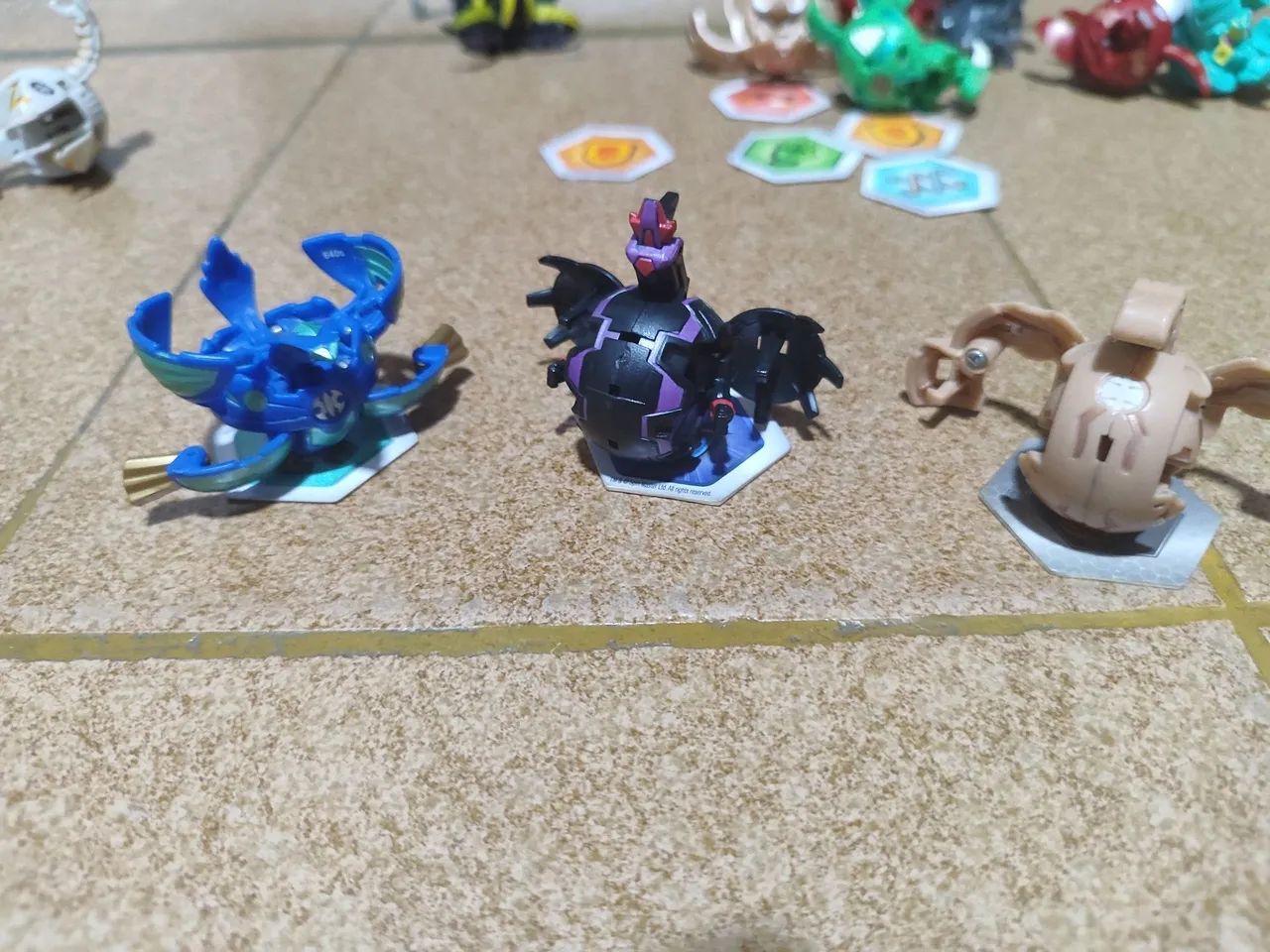 Trio bakugan 