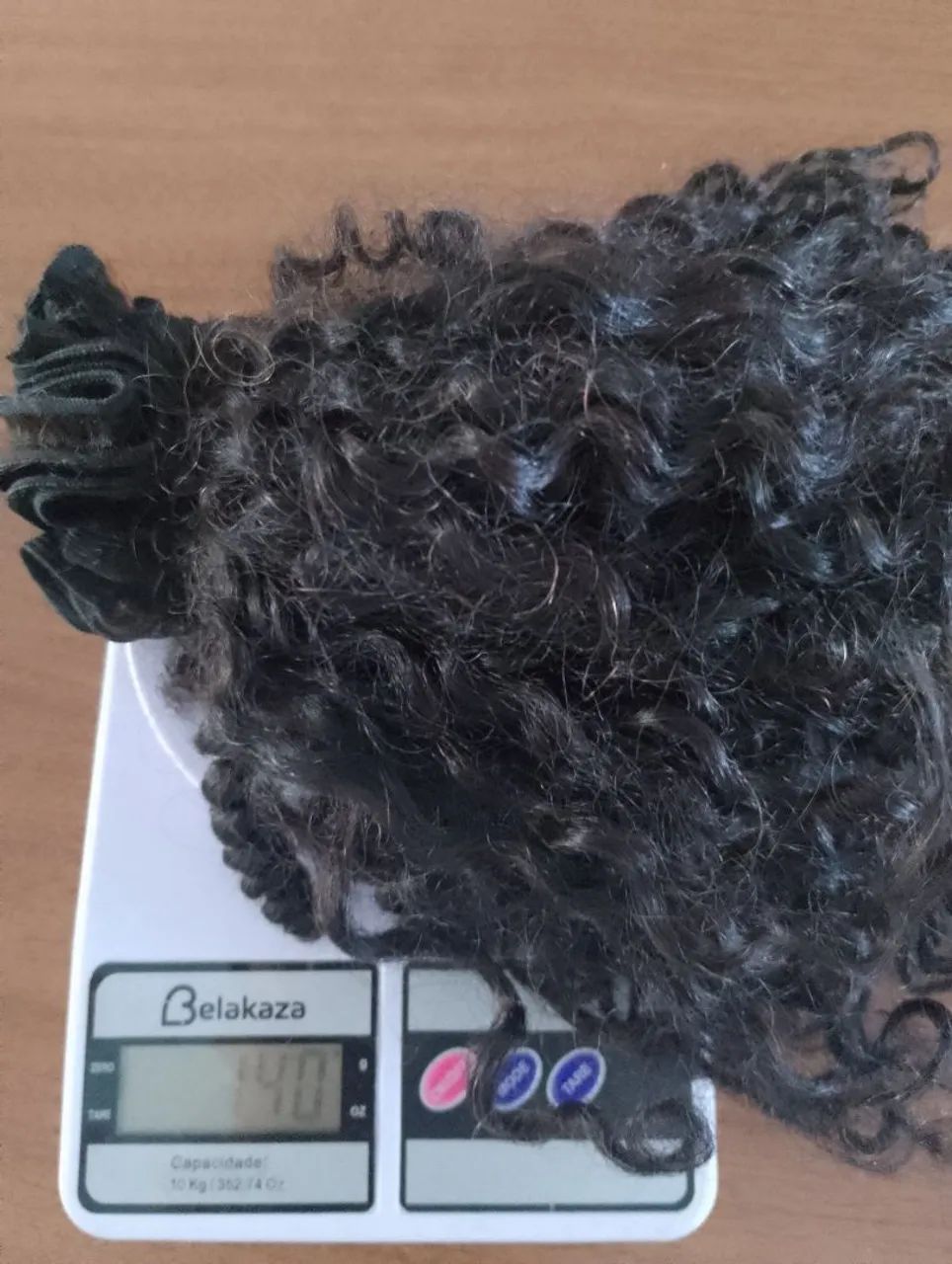 Cabelo cacho natural 