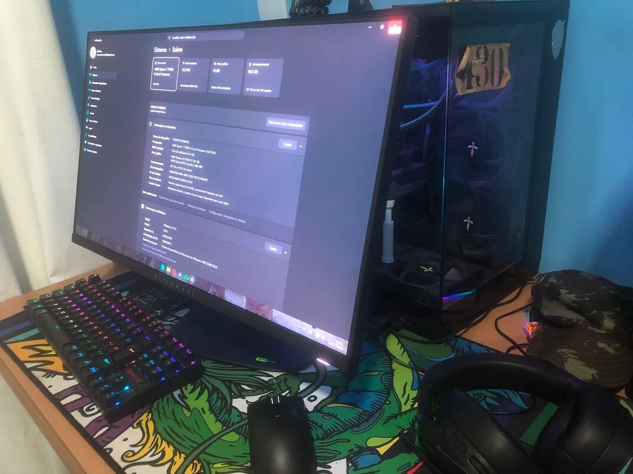 VENDO SETUP GAMER HIGH END 