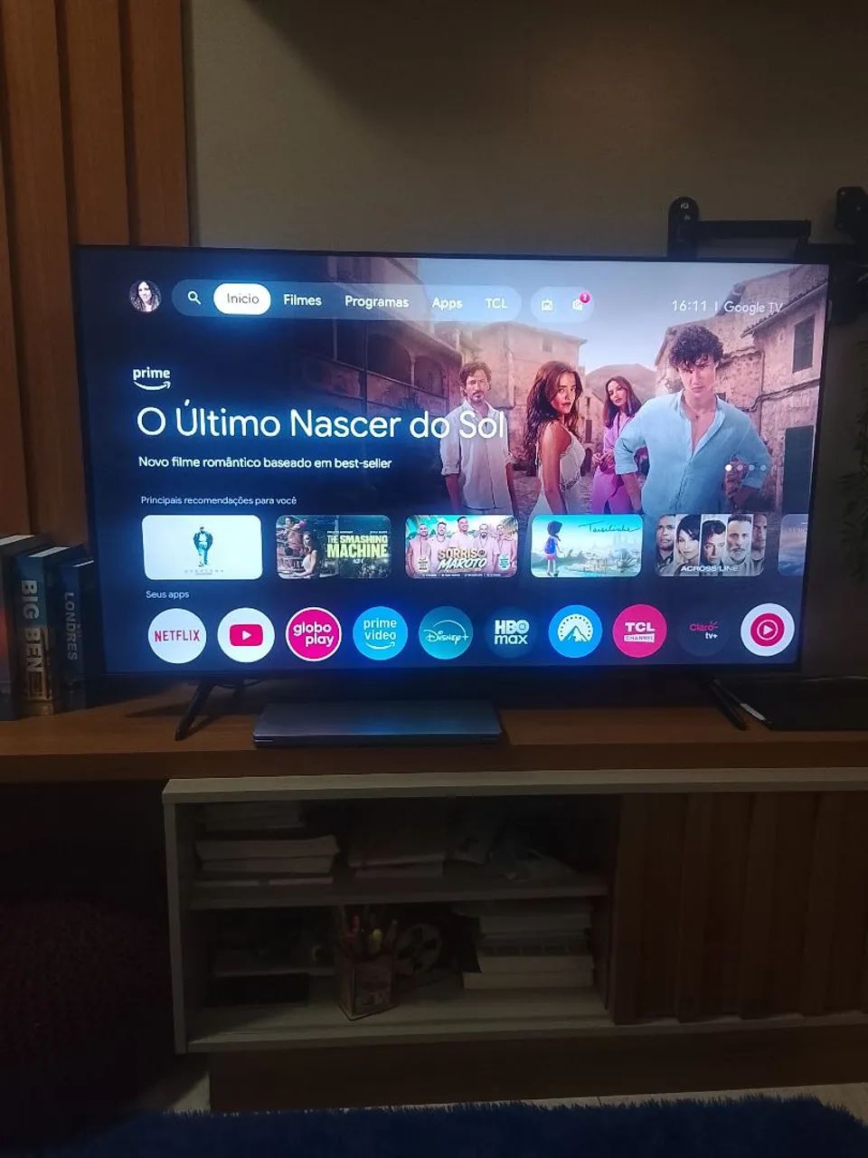 TV TCl 50 polegadas 3 meses de uso  - Foto 2