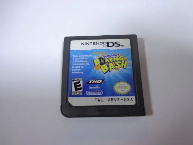 Jogo Bob Esponja Boating Bash THQ Nintendo Ds  - Foto 2