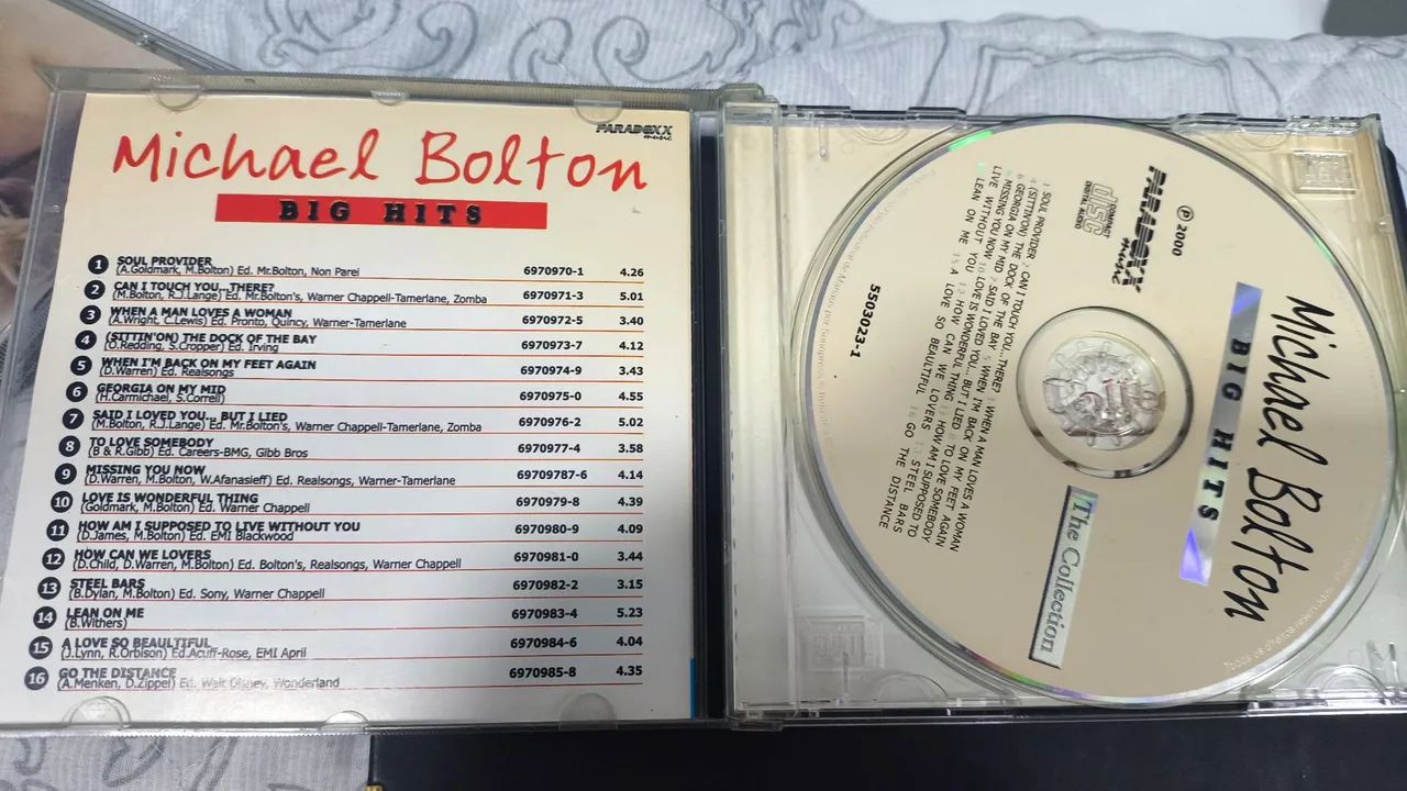 Cd Michael Bolton Big Hits - Foto 4
