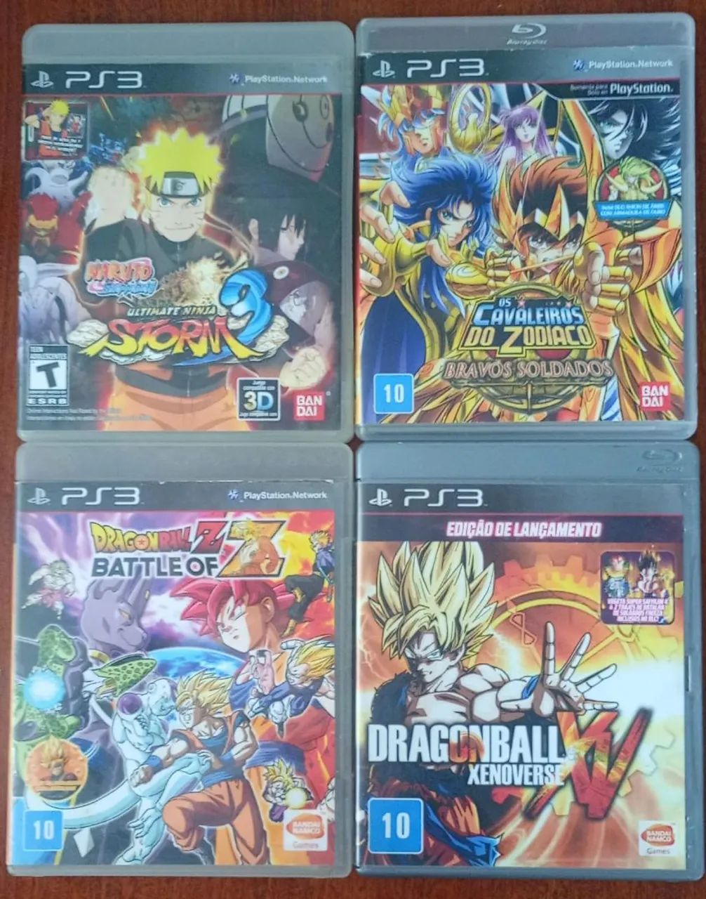 Kit 4 jogos de PS3 originais - Jogos de Vídeo Game - Jardim
