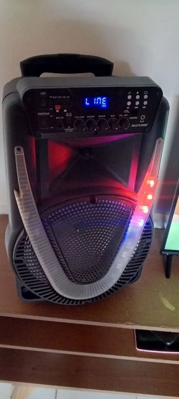 Som Multilaser leia o anúncio 