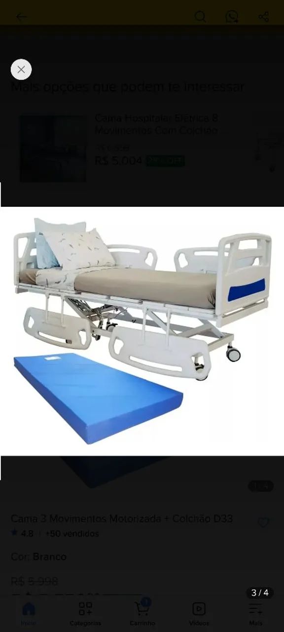 Cama hospitalar 