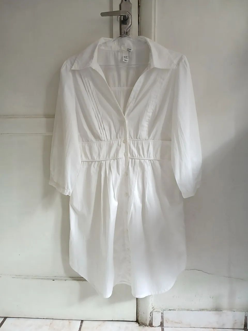 Vestido Branco H&M Importado ( Tam P) 