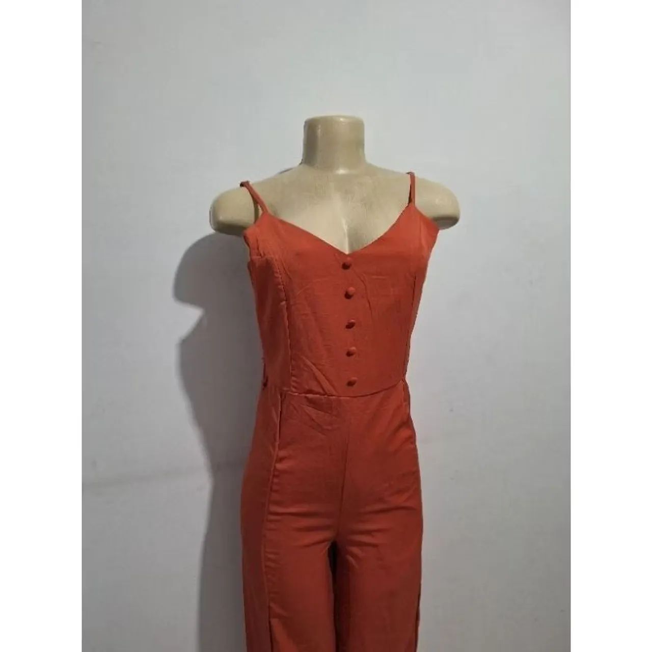 Macacão longo feminino alcinha  - Foto 2