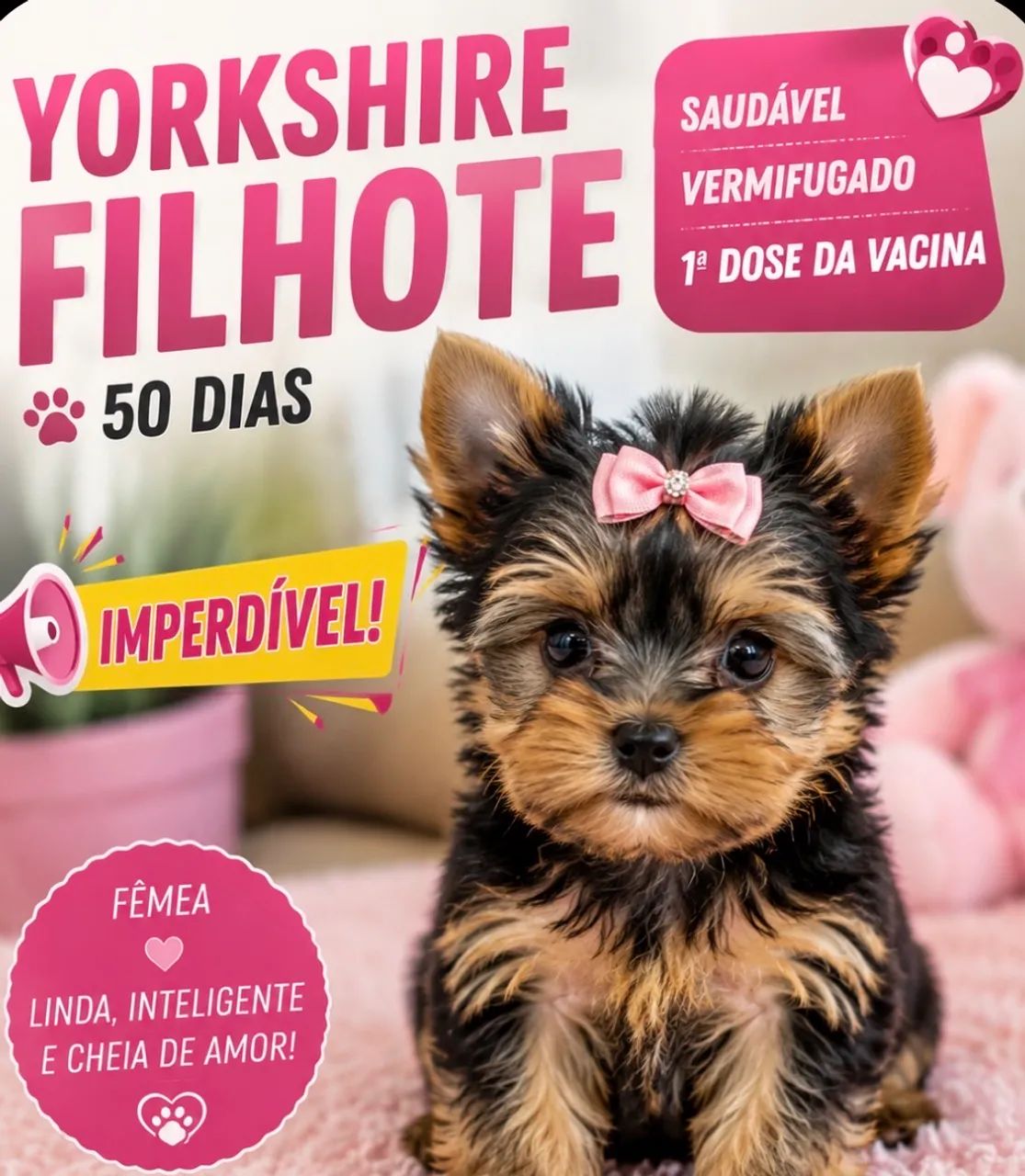 YORKSHIRE FÊMEA MICRO