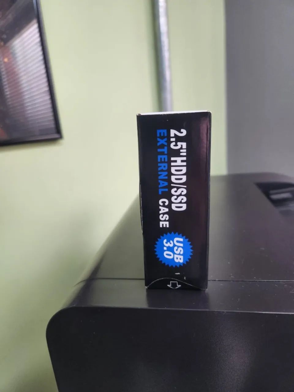 CASE PARA HD EXTERNO DE 25 SATA PARA USB 3.0 TRANSPARENTE  - Foto 2