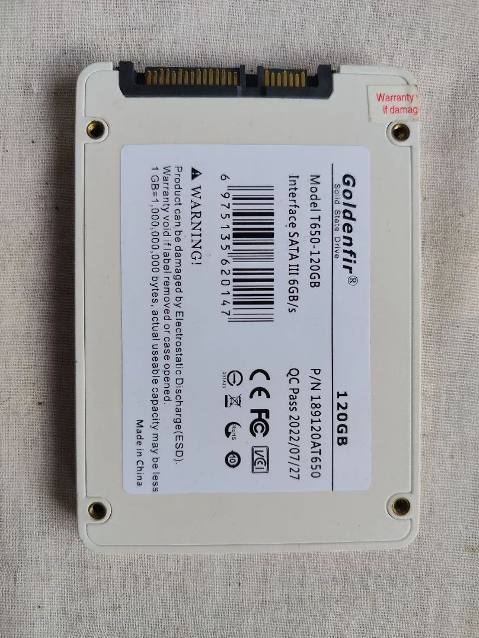 Ssd128gb sata - Foto 2