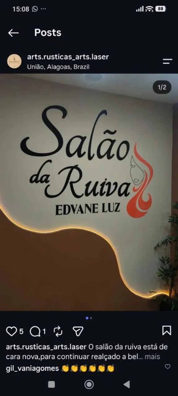 PLACAS DE LOJAS E COMÉRCIO EM ACRÍLICO  - Foto 3