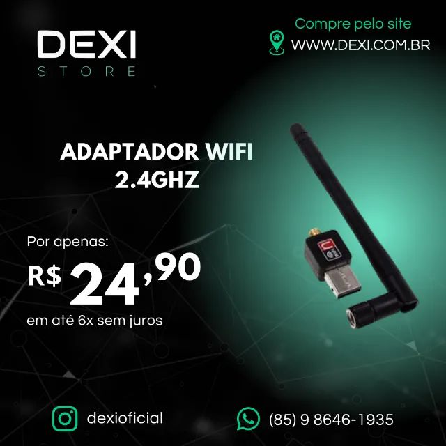 ADAPTADOR WIFI 2.4GHZ