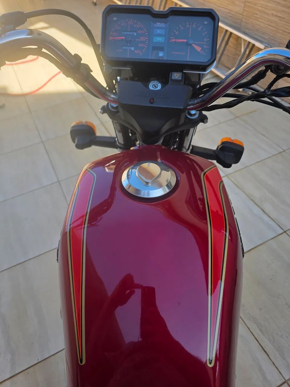 CB 450 1985 Placa Preta - Foto 3
