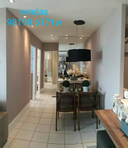 Condomínio 3D Towers_Apartamento Na Cohama _ 2 Quartos + 2 vagas _ Fino Acabamento - Foto 4