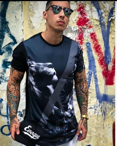 Camiseta longline lyon
