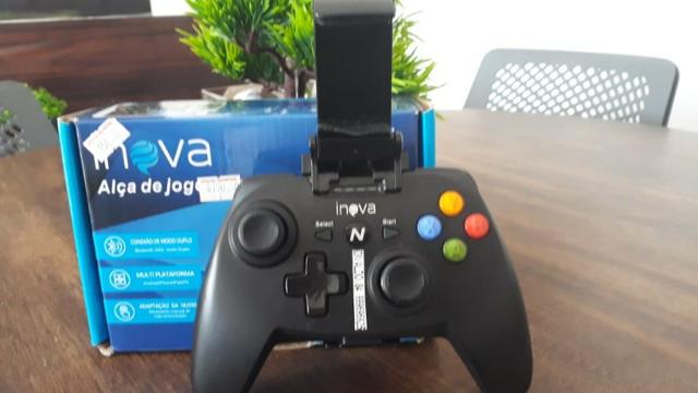 Controle Sem Fio Bluetooth Inova Alça De Jogo p Android/ios/pc Zerado - Foto 2