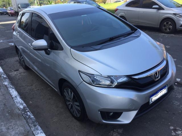 Honda FiT EXL - Câmbio CVT - Completo - Prata - Excelente Estado - Foto 2