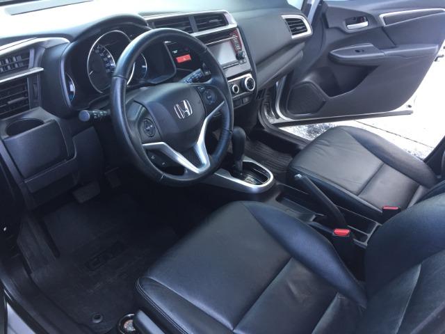 Honda FiT EXL - Câmbio CVT - Completo - Prata - Excelente Estado - Foto 6