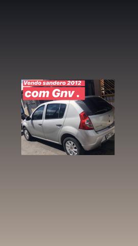 Vendo ou alugo sandero 2012 com ?GNV NOVO ?