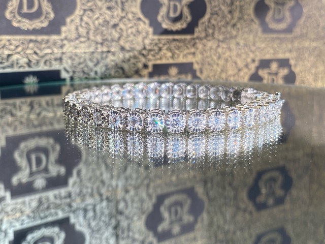 Pulseira Riviera Ilusion 6 Ct de Diamantes - Foto 5