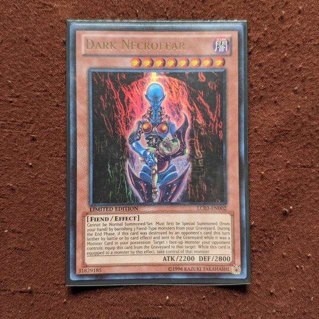 YU-GI-OH! Dark Necrofear - LC03-EN002 (NM) ULTRA