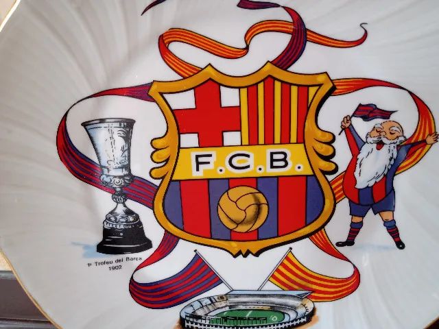 F.C.B. - Barça - Peça Decoração - Barcelona - Espanha