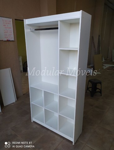 Cabideiro com Colmeia em L - 100% MDF - NOVO - Foto 2